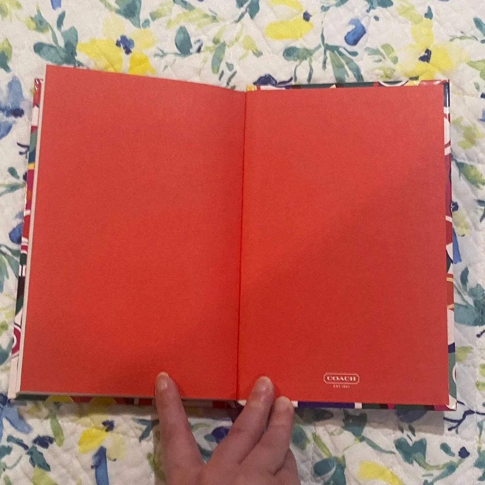Coach Poppy Multicolor Graphic Notebook - Picture 6 of 6
